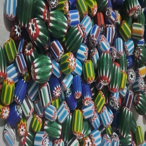 ลูกปัดโพนี่แบบด้านสำหรับชุดทำเครื่องประดับ DIY ลูกปัดแก้วแบบหลวมจำนวนมาก สีทอง ดำ น้ำเงิน ชมพู ลายดอกไม้ สำหรับตกแต่ง - Product Image 5