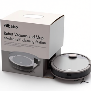 Robot Vacuum and <b>Mop</b> with High Suction Self-Cleaning Station and Smart Obstacle Avoidance - Product Image 2