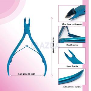 Cortauñas Curvo de Acero Inoxidable, Mejor Vendido, con Abertura de Mandíbula Ancha, Profesional, para Uñas de Bebés, Dedos de Manos y Pies - Product Image 3