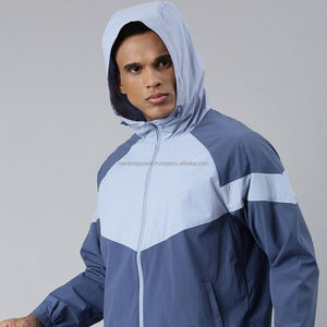 Nardon Apparel Veste coupe-vent à coque dure pour hommes, fermeture éclair, vêtements de sport respirants et imperméables pour hommes - Product Image 1