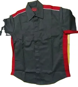 Bestverkopende Werkkleding Veiligheid 2 Delig Pak Korte Mouwen Shirt En Twee Zakken Broek Broek Broek Met Aangepaste Logo Voor Mannen
