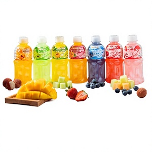 Bebida de Jugo con Gelatina de Coco Nata De Coco de Tailandia, Marca Privada Mogu, Muestra Gratis, Fabricante con Certificación GMP - Product Image 1
