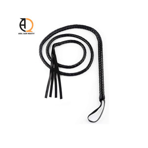 แส้หนังถักแบบช่างฝีมือ Bull Whip - Product Image 6