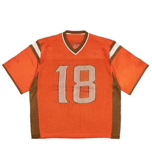 Camiseta de Fútbol para Hombre, Último Modelo, Cuello Alto, Ropa Deportiva, Ropa de Calle, Ligera, Moderna, Cómoda - Product Image 1