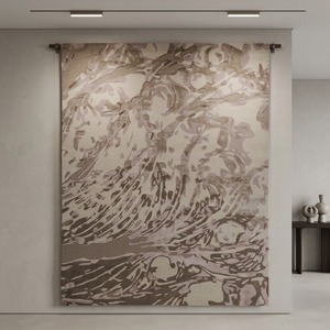 Tapis en laine tufté à la main avec surface texturée douce et style moderne pour une décoration élégante du salon et de la chambre. - Product Image 6