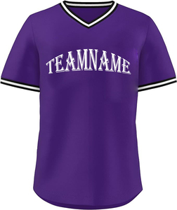 เสื้อเจอร์ซีย์เบสบอลสำหรับผู้ชายเสื้อซอฟต์บอลออกแบบได้ตามต้องการ - Product Image 3