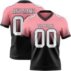 Premium American Football Jersey Spandex Blend Digital Print Custom Logo Private Label Supplier Breathable Performance Wear - Product Image 1