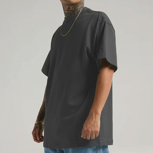 เสื้อยืดคอตตอนหนา 280GSM สไตล์สตรีทแวร์ ทรงโอเวอร์ไซส์ ผ้าเปล่าสำหรับสกรีน พิมพ์ลายได้ โรงงานขายส่งเสื้อยืดจำนวนมาก - Product Image 2