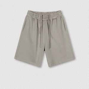 Customized 100% <b>Polyester</b> Breathable Solid Front Logo Men's High Quality Unisex Sports Summer <b>Shorts</b> - Product Image 3