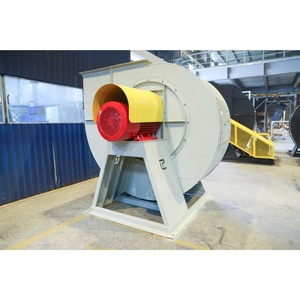 Ventilateur centrifuge d'extraction de fumée pour couloir 4P/6P avec câblage électrique, montage sur conduit en acier blanc, entraînement direct CEP-3.1-900D - Product Image 1