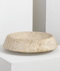 Premium Natural Travertine <b>Marble</b> Bowl With Timeless Elegant Design For Home Decoration And Dining <b>Table</b> Display - Product Image 2