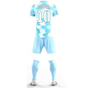 Uniforme de Fútbol, Camiseta de Fútbol, Traje de Fútbol Personalizado, Secado Rápido, Transpirable, con Logotipo y Nombre del Equipo Personalizados - Product Image 2