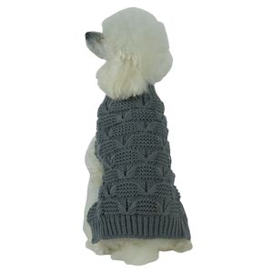 Maglione per Cani in Maglia Grossa con Cuciture a Farfalla, Collo Alto alla Moda per Animali Domestici - Product Image 2