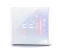 Termostato Inteligente Moderno de Ahorro de Energía LED para Montaje en Pared AC601 para Calefacción por Suelo Radiante en Hoteles con Programación Semanal y Conectividad WiFi