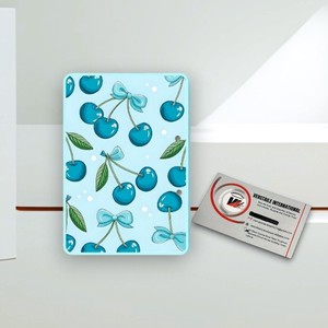 Boîte à cils en acrylique personnalisée motif cerise bleue, extension de cils, diamant, papillon, magnétique, écologique, cœur, cercle - Product Image 3