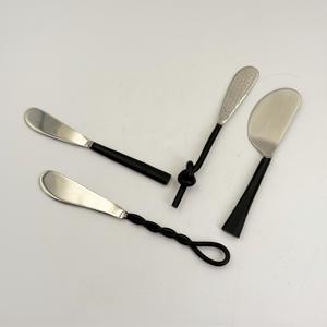 Stainless Steel Butter <b>Knife</b> Sauce Jam Spreader Spatula Gifts Different Latest handle <b>Crafts</b> Best <b>Crafts</b> in Lowest Price - Product Image 5