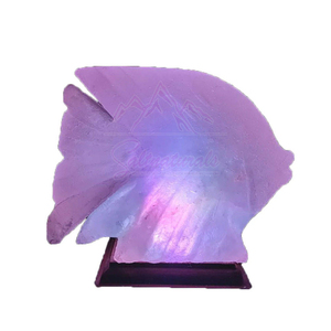 Lampe de sel de l'Himalaya élégante pour l'ambiance de la pièce, lampe de sel de l'Himalaya à lueur apaisante, lampe de sel de l'Himalaya décorative, style lampe de sel de l'Himalaya - Product Image 6