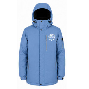 Chaqueta Parka para Hombre para Clima Frío con Forro Polar Suave, Exterior Impermeable y Construcción Duradera - Product Image 1