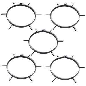 Aérateur de pelouse manuel standard en fer noir, rouleau cylindrique durable - Product Image 2