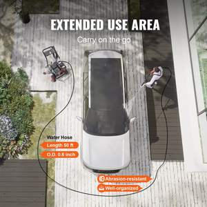 4400 PSI 4.0 GPM nettoyeur haute pression alimenté au gaz nettoyeur haute pression pompe en cuivre pistolet rallonge baguette 5 connexion rapide - Product Image 5