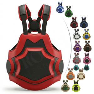 Chaleco de Cuero de Primera Calidad para Protección Corporal, Artes Marciales, MMA, Boxeo, Karate, Entrenamiento de Torso Completo, OEM, ODM - Product Image 1