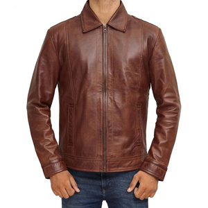 Chaqueta de Cuero de Invierno para Hombre, Diseño Nuevo, Profesional, con Cuello Alto, Personalizada, Mangas Completas, Material de Poliéster, Impermeable, de Secado Rápido - Product Image 2