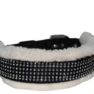 Collar de lujo para perros con hebilla metálica resistente, para perros grandes, servicios OEM y ODM de Divine International - Product Image 1