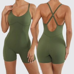 Custom Loose Fit Cotton Jumpsuit High Quality Blank Streetwear Unisex Jumpsuit - Product Image 1