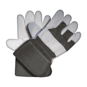 Guantes de Trabajo Resistentes de Doble Palma, de Cuero Vacuno, con Puño de Seguridad, en Oferta - Product Image 5