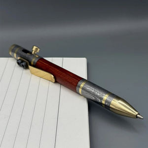 Stylo en acier de Damas, stylo de luxe pour le bureau et les cadeaux d'entreprise, stylo exécutif en acier de Damas - Product Image 1