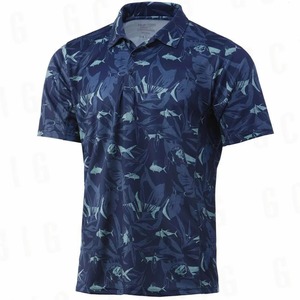 Chemises de pêche à col boutonné personnalisées, manches longues, sublimation, anti-UV UPF 50, séchage rapide, respirantes, 100% polyester, vêtements pour hommes - Product Image 6