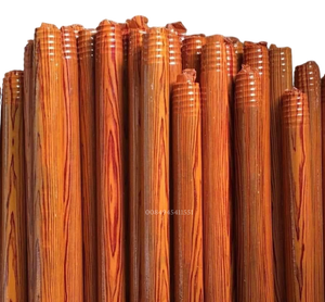 Vietnam 2-en-1 Portable PVC Enduit Eucalyptus Bois Léger Durable Écologique Balai Poignées Mop Stick pour La Maison Commercial - Product Image 3