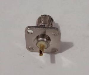 อะแดปเตอร์ RF N Female Jack 4P แบบติดตั้งบนแผงพร้อมขาเสียบทองสำหรับอุปกรณ์ไร้สาย - Product Image 3