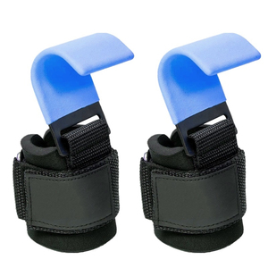 OEM Direct Factory Fitness Safety Power <b>Hooks</b> Straps Non-Slip Neoprene Padded Double Stitching Bar Weightlifting Metal <b>Hooks</b> - Product Image 6