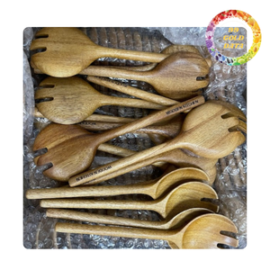 Cuchara de Madera Ecológica Premium, Utensilio de Cocina de Madera Natural para Cocinar y Servir Alimentos - Product Image 4