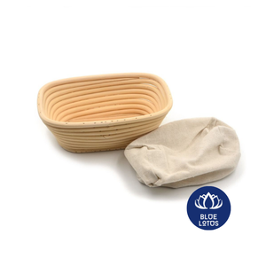 HIGH QUALITY Eco Friendly Rattan Banneton <b>Bread</b> Proofing <b>Basket</b> with Liner Sourdough Baking Tools - Product Image 1