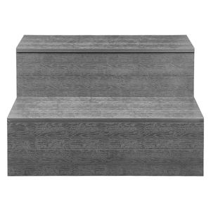 Échelle de piscine/spa robuste de 25 pouces de large en HIPS, à 2 marches, capacité de charge de 600 lb, pour piscine hors sol ou gonflable - Product Image 1