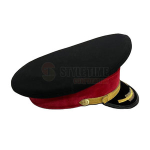 Chapeau d'uniforme léger avec matériau respirant, style formel, finition élégante - Product Image 6