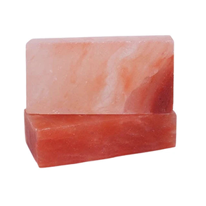 Dalles de sel de l'Himalaya pour murs de spa 20x10x5cm, briques de sel rose pour halothérapie et respiration saine, approuvées par la FDA, en vrac - Product Image 1