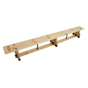 Banco de Equilibrio de Madera Stag Iconic de 2.65M para Escuela, Gimnasio y Entrenamiento - Product Image 1