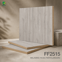 Panneau de particules MFC Jinbase FF2515 Argile Argentée 18mm E0, découpé sur mesure pour meubles modernes légers