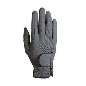 Gants d'équitation en cuir synthétique antidérapants avec logo personnalisé, vente en gros - Product Image 1