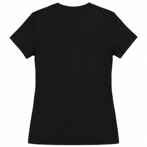Camiseta Negra con Pedrería Dorada de Sigma Gamma Rho 100, Manga Corta, Cuello Redondo, Gráfico de Letras Griegas Brillantes, Casual para Fraternidad - Product Image 2