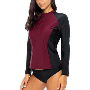 Women's Sleeveless <b>Raglan</b> Rash Guard <b>Top</b> V-neck Floral Printed Polyester Moisture Wicking UPF50+ Loose Fit Sport Shirt All - Product Image 3