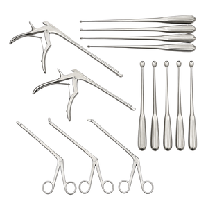 Premium 14PCS Manual Orthopedic Laminectomy Surgical <b>Instrument</b> Set Spine <b>Neurosurgery</b> Medical Kit OEM ODM Factory Supplier - Product Image 3