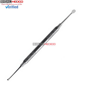 Premium Quality Bone Curette 2/4 Periosteal Elevator Manual Ergonomic Hollow Handle Dental Surgical Instrument German Stainless - Product Image 3