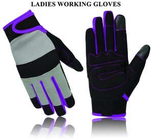 Gants de travail en cuir personnalisés, gants légers et doux en cuir de mouton jaune de qualité supérieure, gants de sécurité - Product Image 3