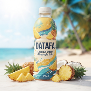Le meilleur choix pour les vacances d'été : 100% eau de coco et purée de pastèque sans sucre ajouté, bouteille PET 500ML - Product Image 1