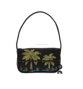 Indian Fashion Style Handmade Beaded Designer Clutch Messenger <b>Bag</b> Women Elegant Boho Evening <b>Shopping</b> Party Shoulder Sling <b>Bag</b> - Product Image 4