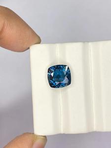 Topacio Azul Londres Natural de 5mm, Corte Facetado, Tono Azul Profundo, Procedente de Minas Brasileñas, Gemas Sueltas - Product Image 3